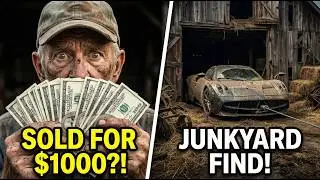 I Bought an Abandoned Pagani Huayra for $1,000 (Full Restoration) abandoned car restoration