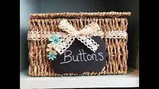 How To Make Cute Basket Labels