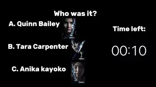 Guess the scream character by their screams! || bixxii