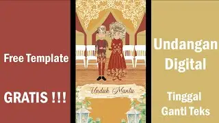 Free Template Undangan Digital Traditional Padang |  Template Undangan DigitalTerbaru GRATIS !!!