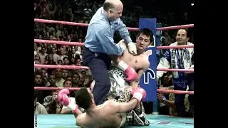 Marco Antonio Barrera vs Prince Naseem Hamed in 2 minute - Hardest punches with commentary 2001