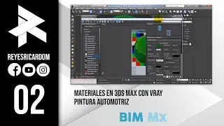 02   Materiales en 3ds Max con Vray   Pintura automotriz