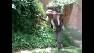 Great GURKHA working in the village.