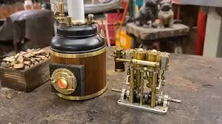 cold steam water el 1 test..simpel system from Temo,, more to do