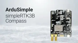 Tripleband GNSS RTK simpleRTK3B Compass with Unicore UM982, Galileo HAS support from ArduSimple