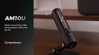 NearStream AM10U - USB Condenser Microphone for PC and Camera