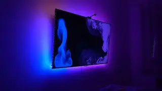 Schritt für Schritt zu einer CLEANEN Optik für deinen TV | Govee LED + Perlesmith Wandhalterung