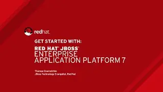 Get started with JBoss EAP 7, using 