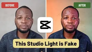 Add Cinematic Lights to Your Videos using CapCut | YouTube Studio Set-Up