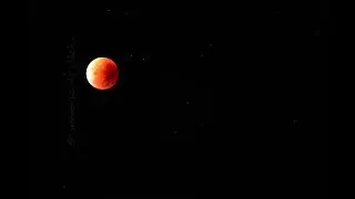 Mondfinsternis: Beginn der Totalität
