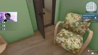 House Flipper ч 58  - доделаем домик на продажу + ужасы на ночь в комнате 404 и доме Самарти Майерс