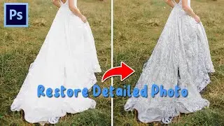 Cara Mengembalikan Detail Motif Baju di Photoshop