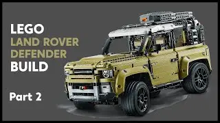 LEGO Land Rover Defender Build - Day 2