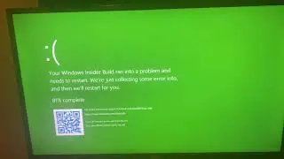 Microsoft Green Screen Of Death