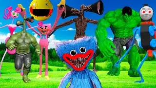 Kissy Missy Siren Head Hulk Long Legs Cartoon Cat 