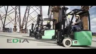 Mitsubishi EDiA: the world’s favourite electric forklifts