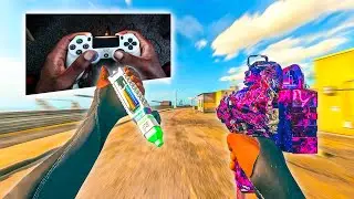 Handcam non claw + best warzone 3 controller settings for aim/movement = 👑🎮