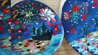 Atelier de pictură pe lemn