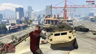 GTA 5 RDE 4.0.1 - Manhunt Style Rampage + Ten Star Escape