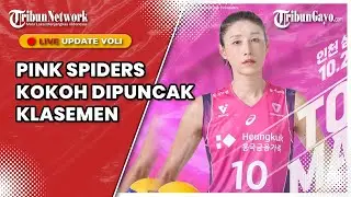 🔴LIVE KLASEMEN SEMENTARA LIGA VOLI KOREA HARI INI: PINK SPIDERS KOKOH DIPUNCAK