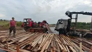 тдт 55 тащит камаз