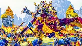 Dwarfs ⚔️ Greenskins - BATTLE FOR KARAK KADRIN - Epic Cinematic Battle Movie