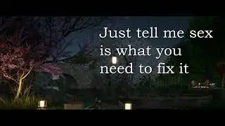 Denial - We Are Harlot - Lyrics on Screen