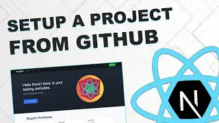 How to setup a project from Github