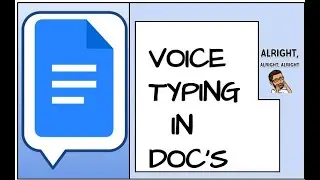 Voice Typing Google Docs