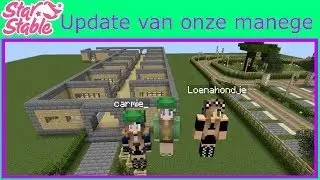 Verder bouwen aan onze manege! | Minecraft