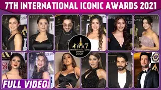 7th International Iconic Awards 2021 - Red Carpet | Helly, Adaa, Avneet, Surbhi, Nikki & Reem
