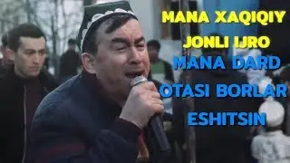 JALOLIDDIN USMONOV - JON DADAM | ЖАЛОДИДДИН УСМОНОВ - ЖОН ДАДАМ. JONLI IJRO MANA OVOZ