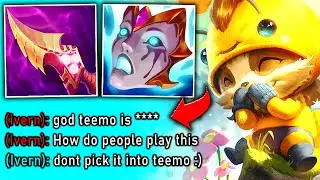 This guy First Times Ivern top against my Teemo... immediately regrets it