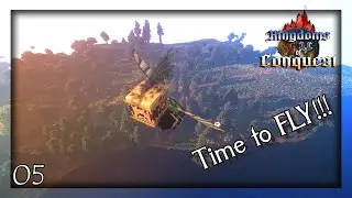 DRAGON BATTLE and WINGS!!!! | Kingdoms of Conquest Ep5