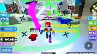 I played  Ninja Legends AND......