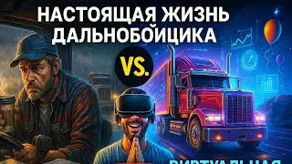 Реальный мир или виртуальный  I Дальнобойщики по америке