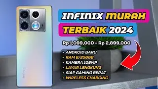 5 Rekomendasi HP INFINIX TERBAIK Harga 1 - 2 JUTAAN Spek GAHAR Tahun 2024