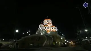 Архитектурное освещение храма компанией ЦЕРС