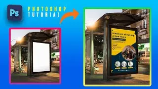 How To Place anything in Perspective Non-Destructively in Photoshop | photoshop tutorial