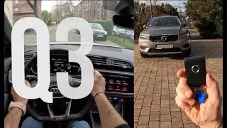 2022 AUDI Q3 vs 2022 VOLVO XC40 | Test Drive POV | 0-100 #car #suv