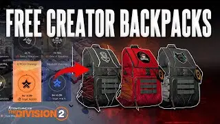 The Division 2 - How to Get Content Creator Backpacks