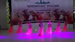 Juniors, Oasis Dance ensemble. Championship of Russia 2015.