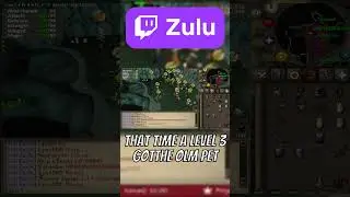 Legendary moment in OSRS - Level 3 gets an Olmlet