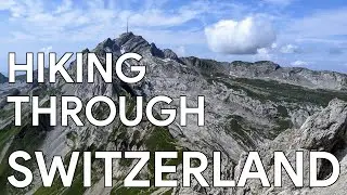 Hiking through Switzerland