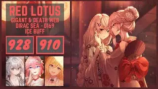Dirac Sea Abyss Red Lotus-D169-Gigant & Death Web-Ice Buff-928|910 Pts-HoR S Rank [Honkai Impact 3]