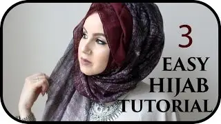 Everyday Simple Hijab♡Tutorial | Amina Chebbi