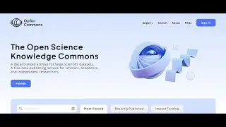 OpSci Commons: Data Publish, Discovery & Download