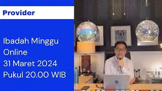 Ibadah Minggu Online 31 Maret 2024 Pukul 20.00 WIB #jeffrystjandra