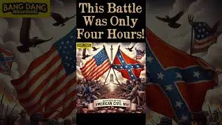 THIS CIVIL WAR BATTLE WAS ONLY FOUR HOURS LONG! 