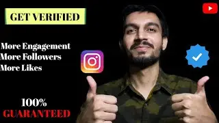 How to get VERIFIED on INSTAGRAM permanently for free in 2020 (HINDI) I Without being famous! I